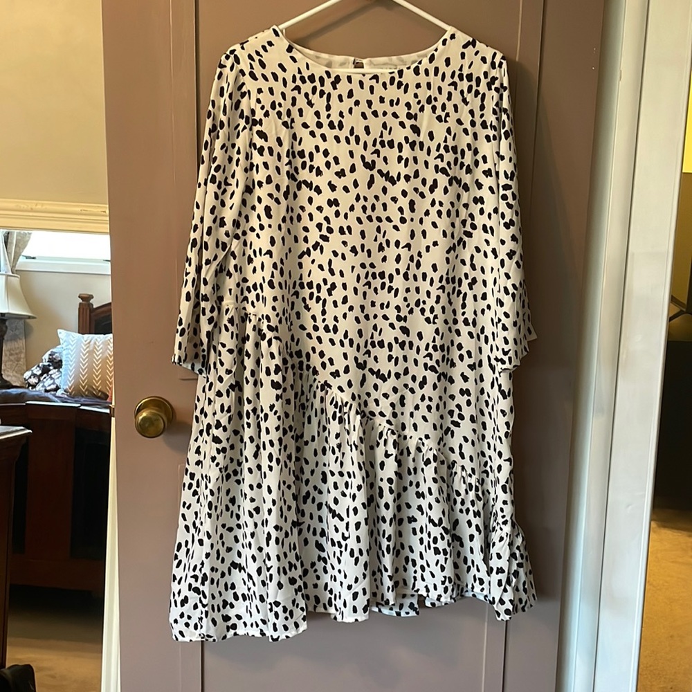 Bohme Black and White Printed Dress